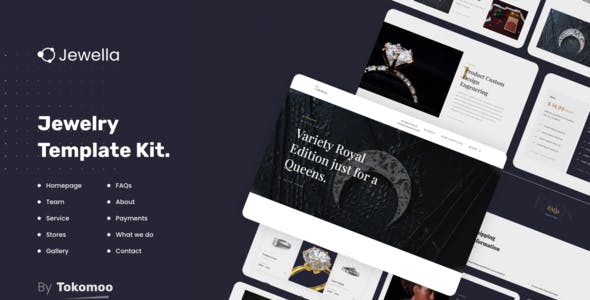 Jewella – Jewelry Store Elementor Template Kit Jewella – Jewelry Store Elementor Template Kit