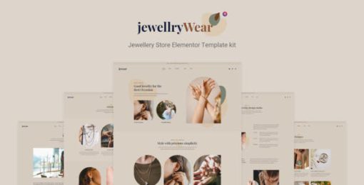 JewellryWear – eCommerce Elementor Template kit