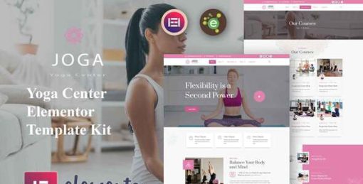 Joga – Meditation & Yoga Elementor Template Kit