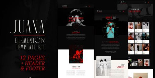 Juana – Fashion Store Elementor Template Kit