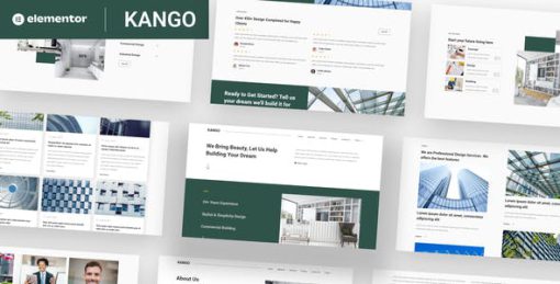 Kango – Architecture Elementor Template Kits
