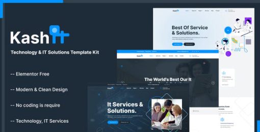 Kashit – Technology & IT Solutions Template Kit