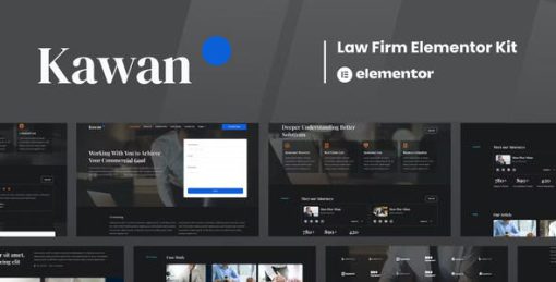 Kawan – Law Firm Elementor Template Kit