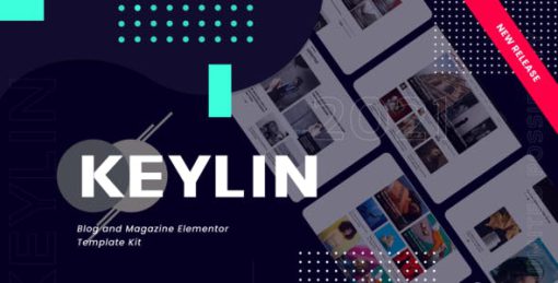 Keylin – Blog & Magazine Elementor Template Kit