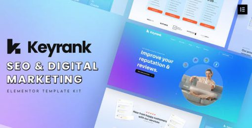 Keyrank – SEO & Digital Marketing Agency Template Kit