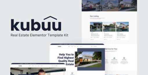 Kubuu – Real Estate Elementor Template Kit