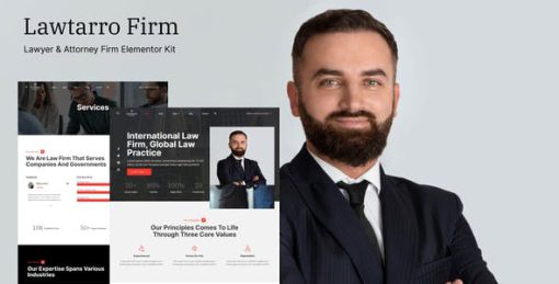 Lawtarro – Attorney & Law Firm Elementor Template Kit
