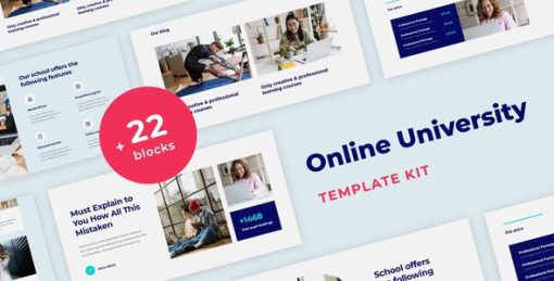 Learnex – Distance Education & Learning Courses Elementor Template Kit