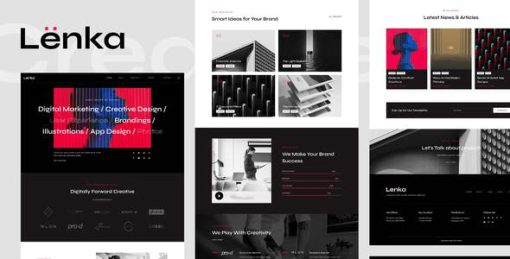 Lenka – Creative Digital Agency Elementor Template Kit