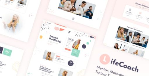 LifeCoach | Mentor & Trainer Template Kit