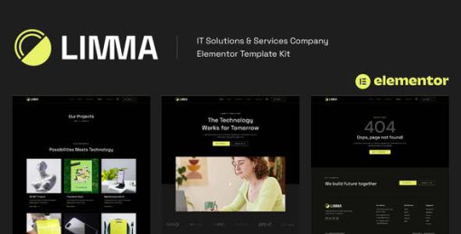 Limma – IT Solutions & Services Company Elementor Template Kit