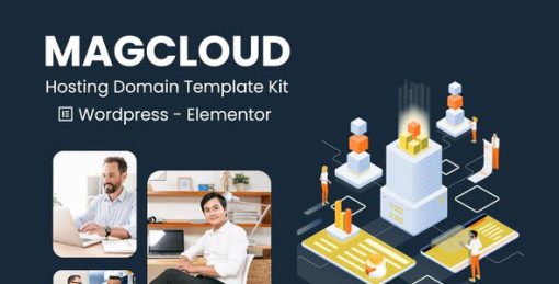Magcloud – Hosting Domain Elementor Template Kit