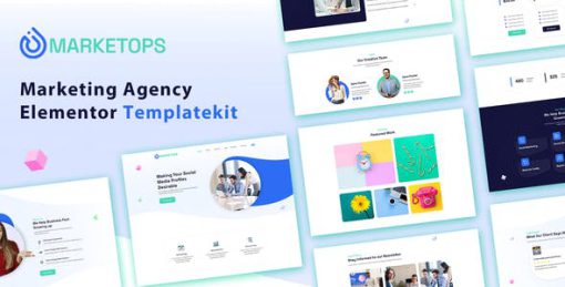 MARKETOPS | Marketing Elementor Template Kit