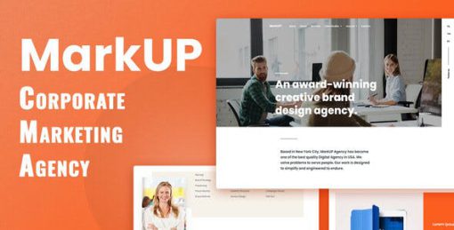 MarkUP – Corporate & Marketing Agency Elementor Template Kit