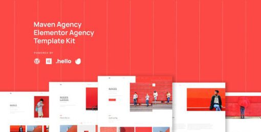 Maven – Business Agency Elementor Template Kit