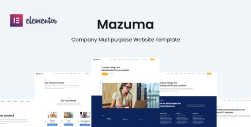Mazuma – Business Elementor Template Kit