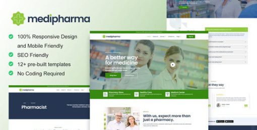 MediPharma – Pharmacy & Medical Elementor Template Kit