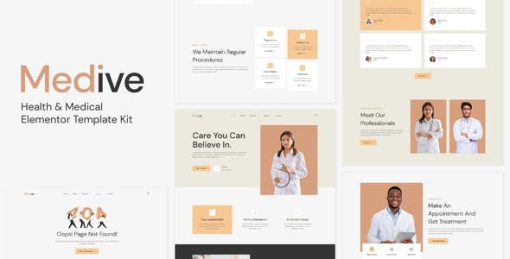 Medive – Health & Medical Elementor Template Kit