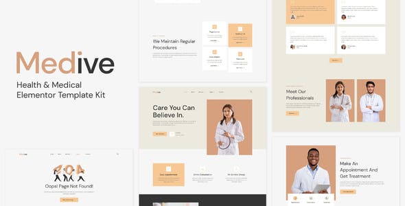Medive – Health & Medical Elementor Template Kit Medive – Health & Medical Elementor Template Kit