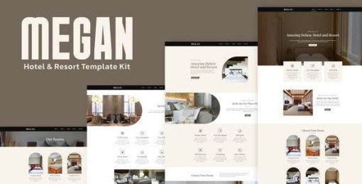 Megan – Hotel Booking Template Kit