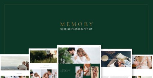 Memory – Wedding Photography Elementor Template Kits