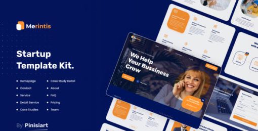Merintis – SaaS & Startup Elementor Template Kit