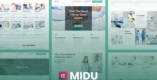 Midu – Healthcare & Medical Elementor Template Kit