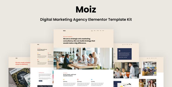 Moiz – Digital Marketing Agency Elementor Template Kit Moiz – Digital Marketing Agency Elementor Template Kit