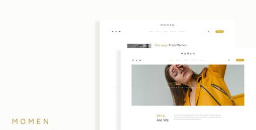 Momen – Photography & Blog Elementor Template Kit