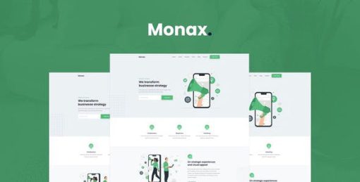 Monax – Saas & Startup Elementor Template Kit