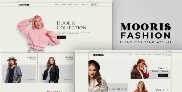 Mooris – WooCommerce Fashion Elementor Template Kit Mooris – WooCommerce Fashion Elementor Template Kit