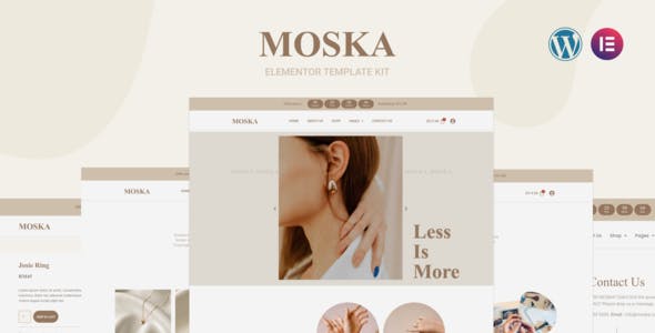 Moska – Fashion Jewelry Store WooCommerce Elementor Pro Template Kit Moska – Fashion Jewelry Store WooCommerce Elementor Pro Template Kit