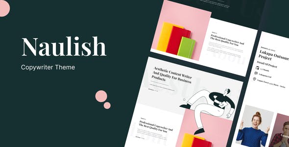 Naulish – Copywriter Elementor Template Kit Naulish – Copywriter Elementor Template Kit