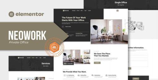 Neowork – Private Office Elementor Template Kit
