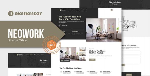 Neowork – Private Office Elementor Template Kit Neowork – Private Office Elementor Template Kit