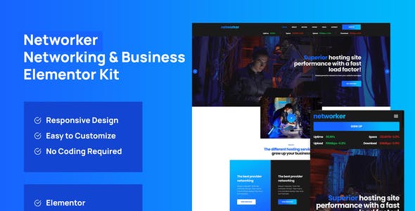 Networker – Business Services & Hosting Services Elementor Template Kit Networker – Business Services & Hosting Services Elementor Template Kit