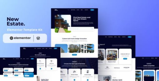 New Estate – Real Estate Elementor Template Kit