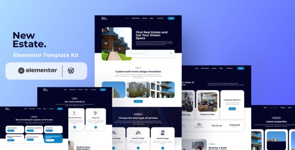 New Estate – Real Estate Elementor Template Kit New Estate – Real Estate Elementor Template Kit