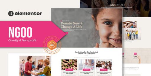 NGOO – Non-profit Charity Template Kit