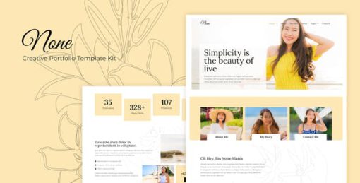 None – Stylish Fashion Elementor Template Kit