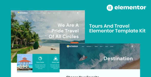Ntarah – Tours & Travel Elementor Template Kit Ntarah – Tours & Travel Elementor Template Kit