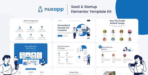 Nusapp – SaaS Startup & Business Elementor Template Kit Nusapp – SaaS Startup & Business Elementor Template Kit
