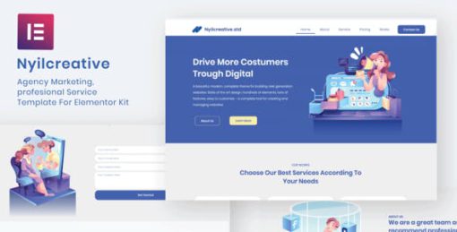 Nyil – Business Agency Elementor Template Kit