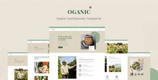 Oganic – Organic Food Elementor Template kit