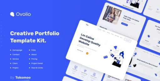 Ovolio – Creative Agency Elementor Pro Template Kit