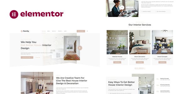 Pamily – House Interior Design Elementor Template Kit Pamily – House Interior Design Elementor Template Kit