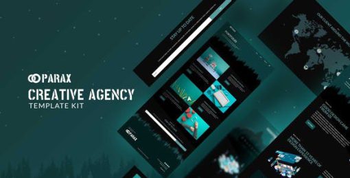 Parax – Creative Agency Elementor Template Kit