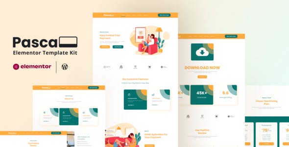 Pascal – Payment App Business Elementor Pro Template Kit Pascal – Payment App Business Elementor Pro Template Kit