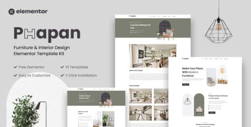 Phapan – Furniture and Interior Design Template Kits