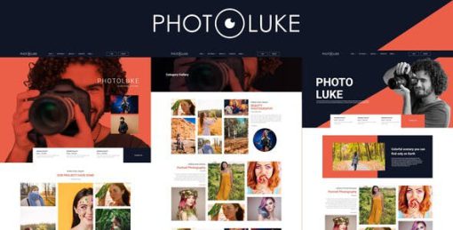 Photoluke – Photography Elementor Template Kit